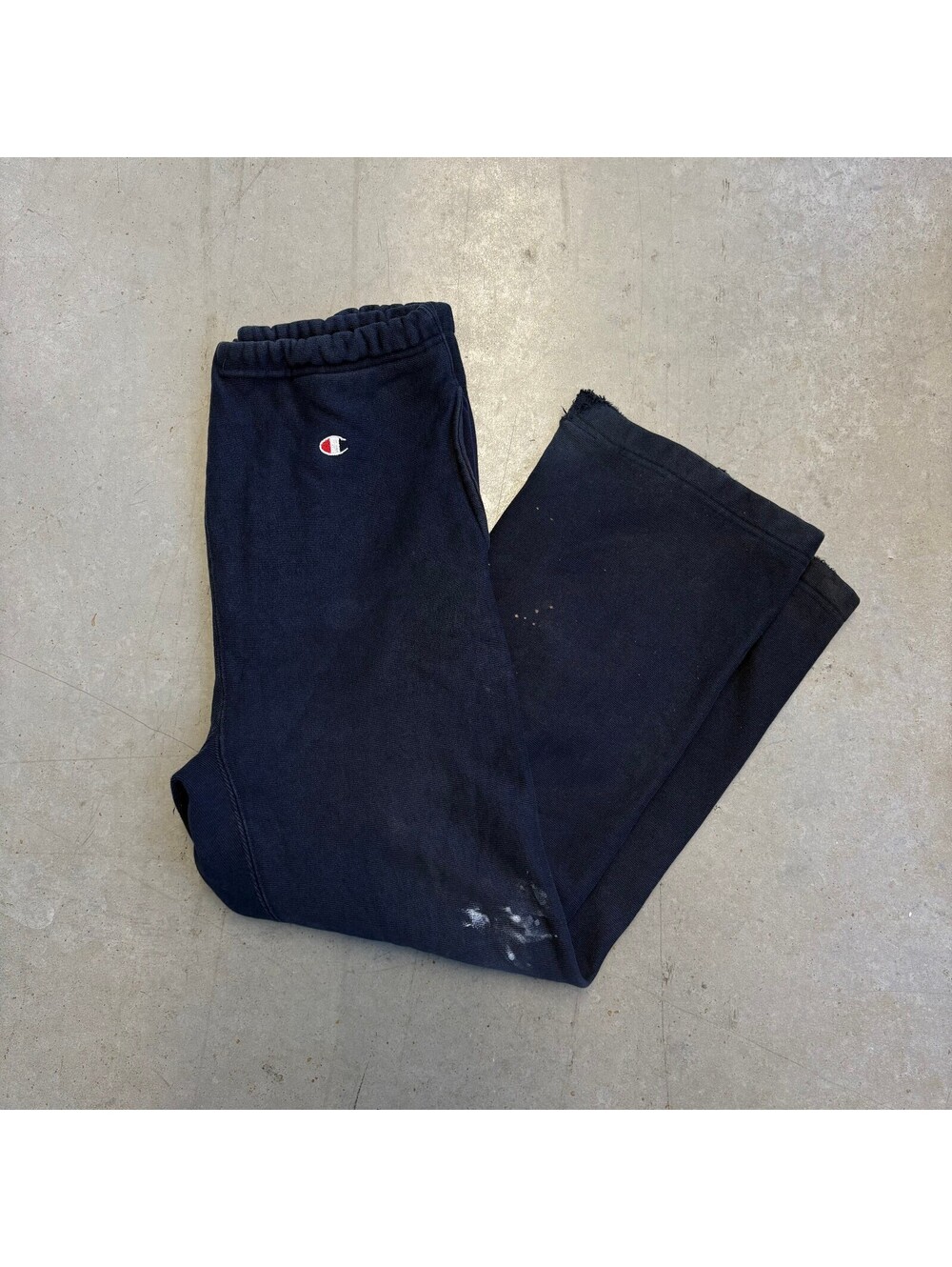 Vintage 80s Champion Reverse Weave Thrashed Sweatpants Size 28